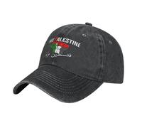 Oudrspo Free Palestine Free Gaza Stand con Berretto da Baseball palestinese novità Cappello Classico per Uomo Donna Regolabile