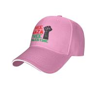 Oudrspo Free Palestine Free Gaza Stand con Berretto da Baseball palestinese novità Cappello Classico per Uomo Donna Regolabile