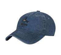 Oudrspo I Love My Two Dads Pride LGBT Pride Gay Father's Day Hat Regolabile Uomo Donna Unisex Berretto da Baseball Denim in Cotone Lavato