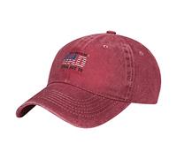 Oudrspo Just A Regular Dad Tryingto Raise Liberals Cappello per la Festa del papà Regolabile Uomo Donna Berretto da Baseball Unisex Denim in Cotone Lavato