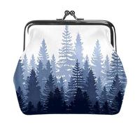 Oudrspo Multi-1 Portamonete Vintage Portamonete Portafogli da donna con chiusura a bacio Borsa per cosmetici Borsa per il trucco Chiusura a frizione