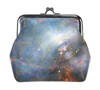 Oudrspo Multi-1 Spazio esterno vista Moda Donna Carino Classico Squisito Tasche Portamonete, 4.3x4.7 in/11x12 cm