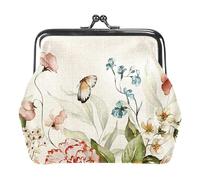 Oudrspo Multi-2 Portamonete con fibbia da donna con motivo carino, portamonete con chiusura a bacio, portamonete, 4,3x4,7 pollici/11x12 cm