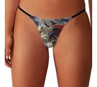 Oudrspo Mutandine Invisibili Senza Cuciture da Donna, Riproduzione di Napoleone Che attraversa Le Alpi