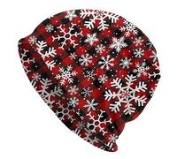 Oudrspo Natale 13 Divertente Berretto Natalizio Berretto Caldo con Teschio Berretti chemio per Adulti Copricapo Slouchy Contro Il Cancro Regalo per Donne e Uomini