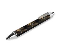 Oudrspo Penna a sfera retrattile CatBlue Eyes Mandala da 0,5 mm, punta fine, inchiostro nero, forniture per ufficio per insegnanti e infermieri