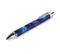 Oudrspo Penna a sfera retrattile Thunder US Flag da 0,5 mm, inchiostro nero, scrittura, accessori per prendere appunti per ufficio, 1 pezzo