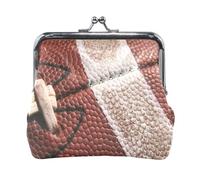 Oudrspo Portafoglio da donna in pelle con 15 monete, con chiusura a scatto, porta carte, portachiavi, porta monete, piccolo portamonete con fibbia, simbolo del trifoglio, cuore e rombo.