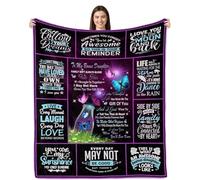 Oudrspo Regali per nipoti dalla nonna, compleanno per nipoti, regalo di laurea per la mia coperta 50''X60'' nero