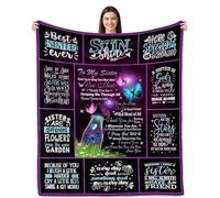 Oudrspo Regali per nipoti dalla nonna, compleanno per nipoti, regalo di laurea per la mia coperta 50''X60'' nero