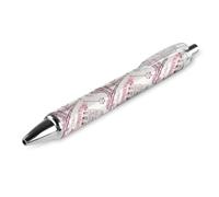 Oudrspo Romantic Travel in Paris - Penna a sfera con inchiostro gel, tratto liscio, retrattile, punta fine 0,5 mm, per scuola, ufficio, viaggi romantici a Parigi, 1 pezzo