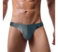 Oudrspo Slip Bikini da Uomo con Stampa Via Lattea, Universo e Stelle, Elasticizzati, Ultra Traspiranti e Morbidi, Ideali per l'uso Quotidiano.