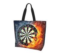 Oudrspo Stella Marina Con Palme Borsa Della Spesa A Spalla Da Donna Di Grande Capacità, Shopping Da Viaggio Quotidiano, Shopping, Conservazione Della Borsa