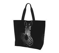 Oudrspo Summer Flamingo Palm Leaves Borsa per la spesa a spalla da donna di grande capacità, shopping da viaggio quotidiano, shopping, custodia per borse