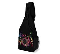 Oudrspo Una lettera a mia madre Borsa a tracolla per la festa della mamma per uomo e donna Borse a tracolla di grande capacità per ciclismo e corsa