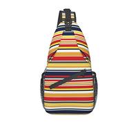 Oudrspo Vintage floreale rosa rossa fiori bordeaux borse a tracolla donna uomo borsa a tracolla tracolla regolabile zaino a tracolla per ciclismo viaggi sport escursionismo