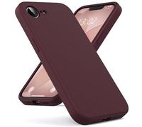 Oududianzi - Cover Compatibile con iPhone 16e/17e Silicone Liquido, Interno in Microfibra Morbida, Protezione Antiurto Resistente Aantigraffio Custodia iPhone 16e/17e Case - Bordeaux