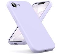 Oududianzi - Cover Compatibile con iPhone 16e/17e Silicone Liquido, Interno in Microfibra Morbida, Protezione Antiurto Resistente Aantigraffio Custodia iPhone 16e/17e Case - Viola Chiaro