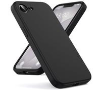 Oududianzi - Cover Compatibile con iPhone 16e/17e Silicone Liquido, Interno in Microfibra Morbida, Protezione Antiurto Resistente Aantigraffio Custodia iPhone 16e/17e Case - Nero