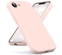 Oududianzi - Cover Compatibile con iPhone 16e/17e Silicone Liquido, Interno in Microfibra Morbida, Protezione Antiurto Resistente Aantigraffio Custodia iPhone 16e/17e Case - Rosa