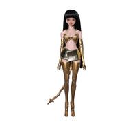 Oueneifs 1/4 BJD Doll Fullset Robot meccanico fanciulla con coda di scorpione staccabile e piastra pancia giocattolo in resina per 15+ anni (oro)