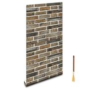 Oufdj-iPro Carta da parati 44.5x1200CM vinile mattoni autoadesiva parato