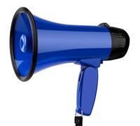 OUFEIJIA EUR Megafono Portatile da 25 W con Cinturino, Registrazione e Controllo del Volume for Guide turistiche