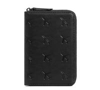 OUFEIJIA EUR Portafoglio portapassaporto con cerniera, custodia protettiva integrata for documenti d'identità, organizer for passaporto da viaggio, portafoglio for for aereo Design compatto(Roze)