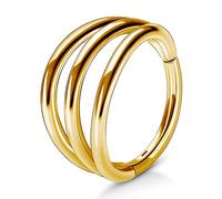 OUFER Body Piercing Helix Piercing 16G Helix Orecchino Helix Earring Trago Piercing Donna 316L Surgical Steel Septum Nose Ring Tragus Daith Earrings Piercing Jewellery