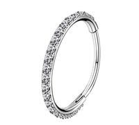 OUFER Body Piercing Nose Ring Hoop 20G Helix Piercings Earring 316L Surgical Steel Nose Piercing Anello Tragus Helix Conch Daith Rook Lip Piercing Ring Jewellery