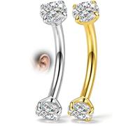 OUFER Body Piercing Rook Piercing Jewellery Titanium 16G Eyebrow Piercing
