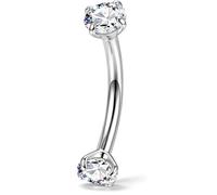 OUFER Body Piercing Rook Piercing Jewellery Titanium 16G Eyebrow Piercing