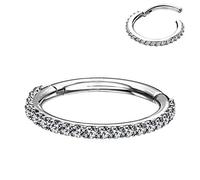 OUFER Helix Piercing Zirconia Cubica Cartilagine Trago Donna Daith Helix Orecchino Piercing