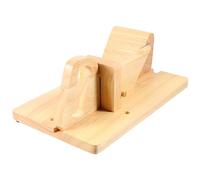 OUFGXZL Affettatrice Manuale for Salsicce for ristoranti Domestici, affettatrice for Hot Dog in Legno di Quercia, Facile da Pulire, tagliacarne Quickslice