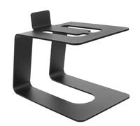 OUFGXZL Coppia di Supporti for Altoparlanti con Morsetto da scrivania, Supporto for Altoparlanti e Monitor, Piccolo for Studio informatico(Black)