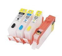 Ouguan® 4X con chip ad arco ricaricabile vuoto cartuccia d'inchiostro HP 934 XL 935 XL 934XL 935XL compatibile per HP Officejet 6230 6830 6815 6812 6835 6820 Stampanti