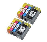 ouguan 8x(2 Nero, 2 Ciano, 2 magenta, 2 giallo) sostituire per HP 934 935 cartucce di inchiostro 934 X L 935 X L compatibile per HP OfficeJet Pro 6230 6830 6820 6812 6815 6835