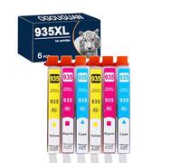 ouguan Cartucce Compatibili per HP 934 XL 935XL (6 Combo Pack) per la ricarica delle stampanti Officejet 6220 6812 6815 6820 Officejet Pro 6830 6835 6230