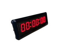 OUHFCASN Contatore Conto alla rovescia for cronometro Sportivo Digitale LED Multiuso da 1,5 Pollici for competizioni, discorsi di Allenamento Utilizzo Multi-Scenario(Without Button)