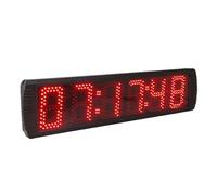 OUHFCASN Cronometro Digitale a LED da 5 Pollici for Esterni, Timer Sportivo, Orologio da Parete programmabile con contatore delle Ore for Timer Elettrico Utilizzo Multi-Scenario(Suit A)
