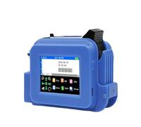 OUHFCASN Mini stampante a getto d'inchiostro portatile da 12,7 mm con inchiostro ad asciugatura rapida for l'etichetta del numero di del codice a barre QR Dimensioni flessibili