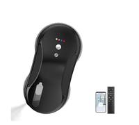 OUHFCASN Robot Automatico for la Pulizia delle finestre con spruzzo d'Acqua, Pianificazione del Percorso e rilevamento dei Bordi più modalità di Pulizia(W-R3S Black)
