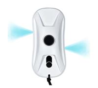 OUHFCASN Robot Intelligente for la Pulizia delle finestre con Telecomando, Macchina for la Pulizia della casa con Funzione anticaduta e spruzzo d'Acqua Automatico più modalità di Pulizia