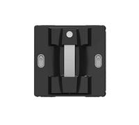 OUHFCASN Robot lavavetri Automatico, spruzzo d'Acqua Automatico, aspirazione Elevata, rilevamento del Telaio, Telecomando, Robot lavavetri più modalità di Pulizia(Black)