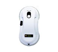 OUHFCASN Robot lavavetri con Pianificazione del Percorso e rilevamento dei Bordi, aspirapolvere Automatico Intelligente Ultrasottile for vetri con Getto d'Acqua più modalità di Pulizia