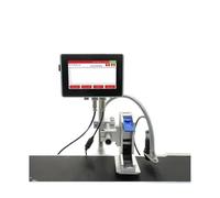 OUHFCASN Stampante a getto d'inchiostro industriale online 130PRO, 12,7 mm con guscio in plastica, stampante for etichette con codice a barre QR, logo e data Leggero e conveniente