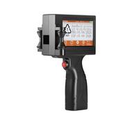 OUHFCASN Stampante a getto d'inchiostro portatile da 12,7 mm con touch screen da 4,3 pollici for codice data numero logo data di scadenza etichetta Dimensioni flessibili
