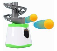 OUHKDM Robot da Ping Pong - Lanciatore Automatico di Palline con Doppia Alimentazione (Batteria e USB) per Esercizi di Allenamento, Assistente Portatile per Ping Pong per Bambini e Adulti