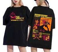 OUHZNUX Donne Uomini Tengen Toppa Gurren Lagann T-Shirt Manga Tees Anime Stampato Manica Corta T-Shirt Xs-4Xl