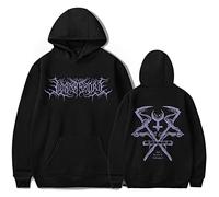 OUHZNUX Lorna Shore Felpa con Cappuccio Unisex Band Shirt Donna Felpe con Cappuccio - Felpa con Cappuccio retrò Fatta A Mano con Cappuccio Xs-4Xl